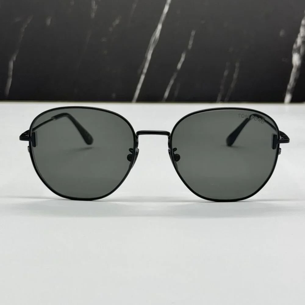 NEW TF976/K 02A TOM FORD BLACK FT0976/S 02A MEN TOM FORD SUNGLASSES